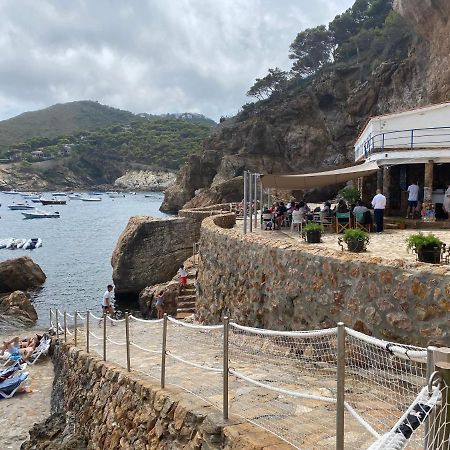 Precioso Apartmento Sobre El Mar, Cap Sa Sal, Begur, Girona Kültér fotó