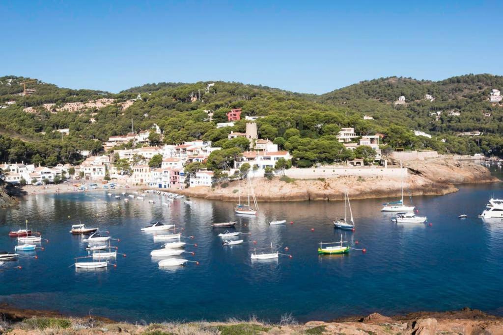 Precioso Apartmento Sobre El Mar, Cap Sa Sal, Begur, Girona Kültér fotó