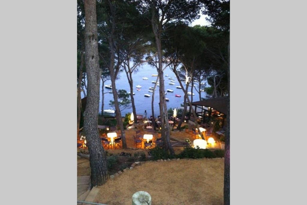 Precioso Apartmento Sobre El Mar, Cap Sa Sal, Begur, Girona Kültér fotó