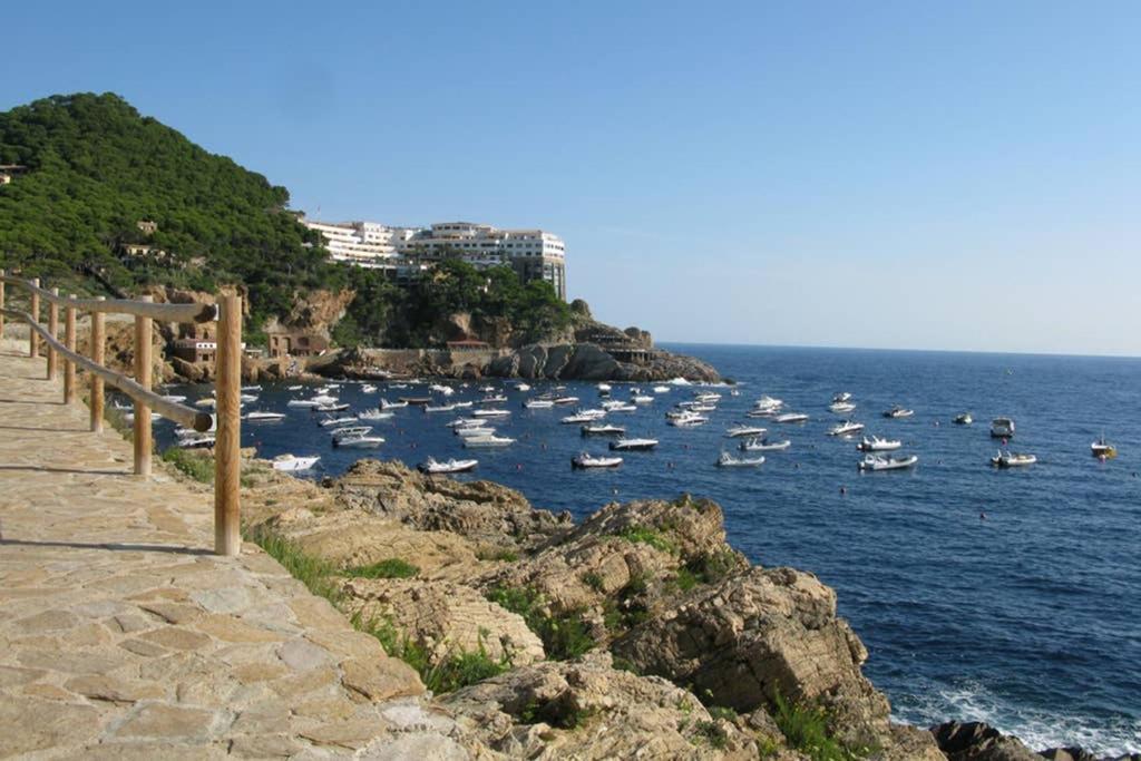 Precioso Apartmento Sobre El Mar, Cap Sa Sal, Begur, Girona Kültér fotó
