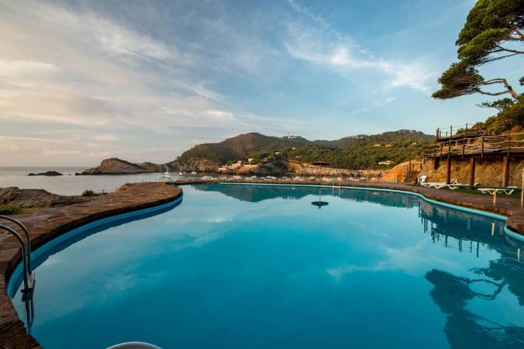 Precioso Apartmento Sobre El Mar, Cap Sa Sal, Begur, Girona Kültér fotó