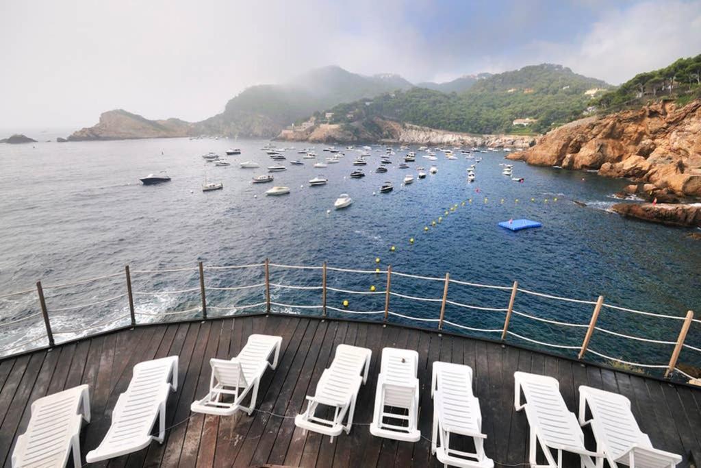 Precioso Apartmento Sobre El Mar, Cap Sa Sal, Begur, Girona Kültér fotó